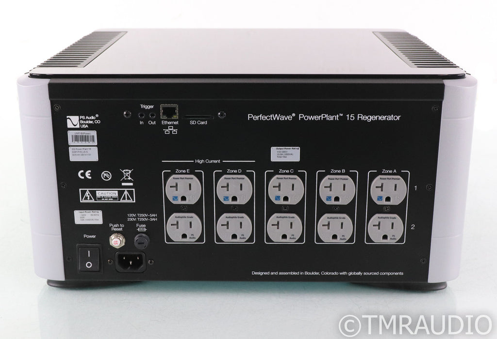 PS Audio PerfectWave PowerPlant 15 AC Power Regenerator; Silver (Used)