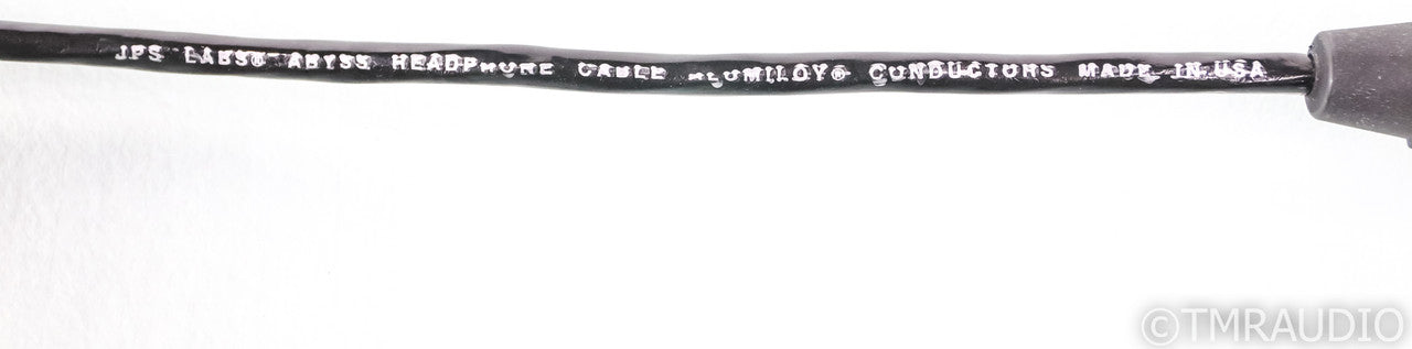 Abyss 4-pin XLR to 1/4" TRS Headphone Adapter Cable; 7"; JPS Labs