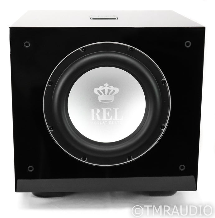 REL S/510 10" Powered Subwoofer; S510; Piano Black (Open Box)