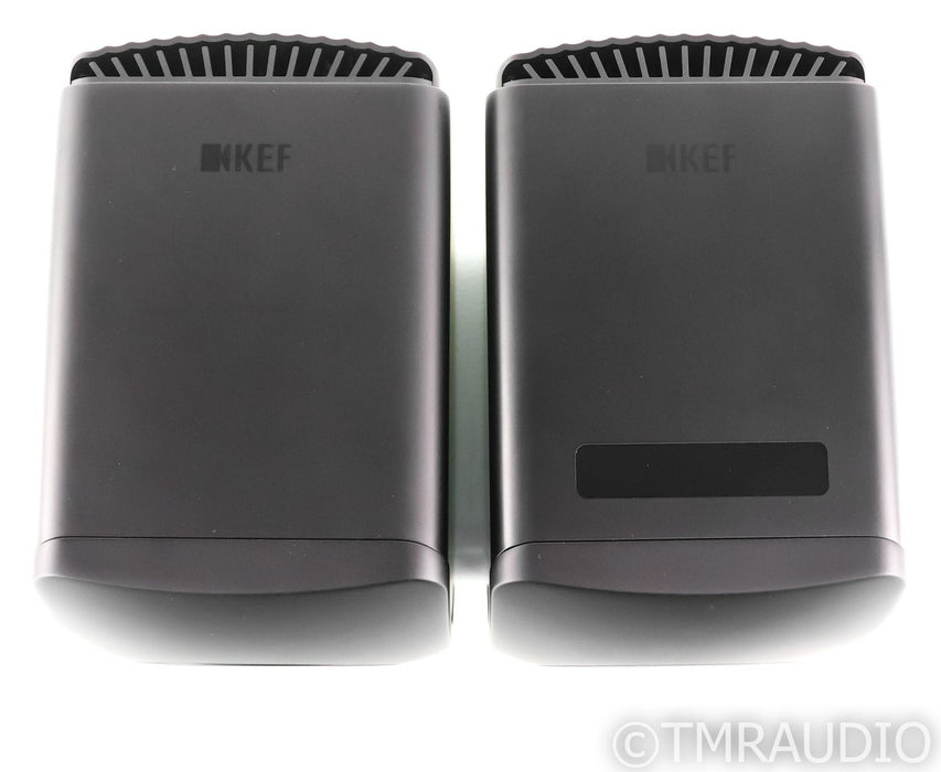 Kef LS50 Wireless II Powered Bookshelf Speakers; Carbon Black Pair