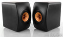 Kef LS50 Wireless II Powered Bookshelf Speakers; Carbon Black Pair