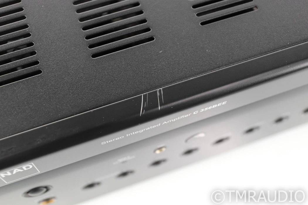 NAD C356BEE Stereo Integrated Amplifier; Black; Remote; MDC; PD