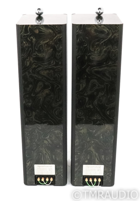 B&W Signature 30 Floorstanding Speakers; Tiger's Eye Pair; AS-IS (Dead Tweeters)