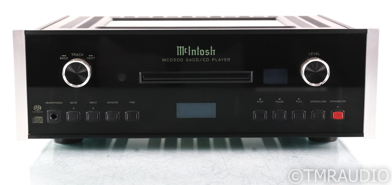 McIntosh MCD500 SACD / CD Player; Black; Remote