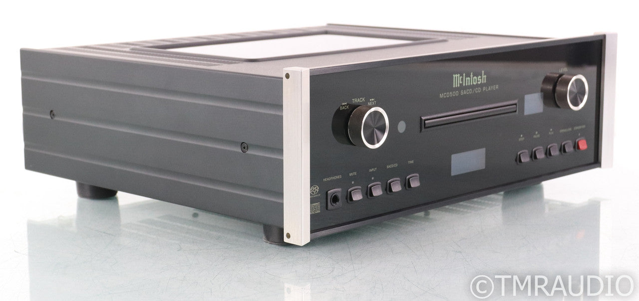 McIntosh MCD500 SACD / CD Player; Black; Remote