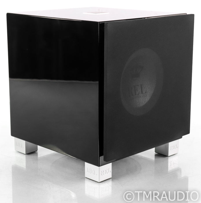 REL T/9i 10" Powered Subwoofer; Piano Black; T9i