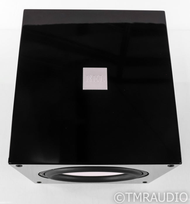REL T/9i 10" Powered Subwoofer; Piano Black; T9i
