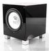 REL T/9i 10" Powered Subwoofer; Piano Black; T9i