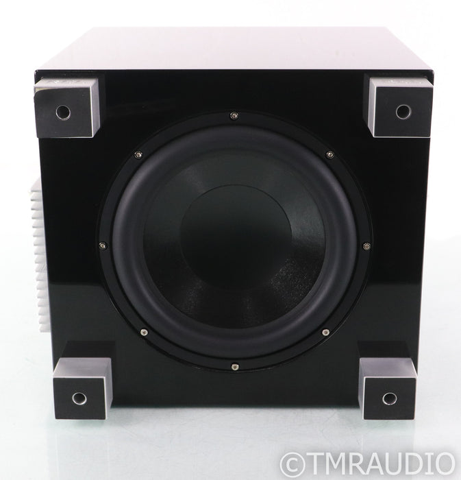 REL T/9i 10" Powered Subwoofer; Piano Black; T9i