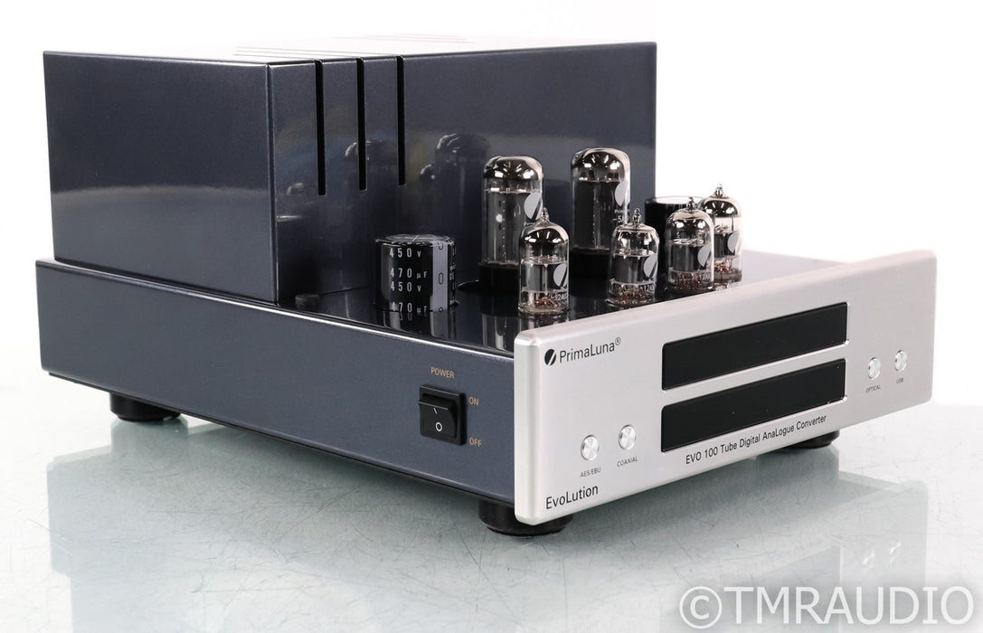 PrimaLuna EVO 100 Tube DAC; Silver; Remote; D/A Converter