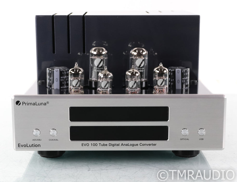 PrimaLuna EVO 100 Tube DAC; Silver; Remote; D/A Converter