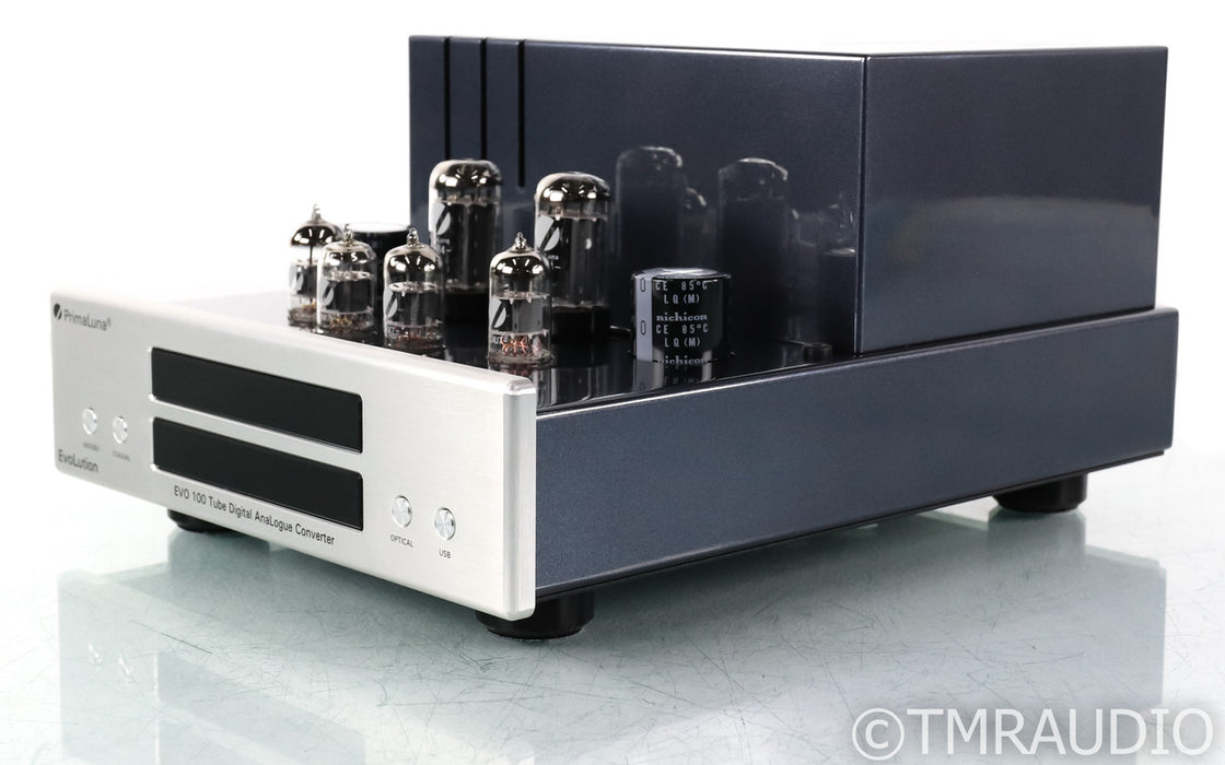 PrimaLuna EVO 100 Tube DAC; Silver; Remote; D/A Converter
