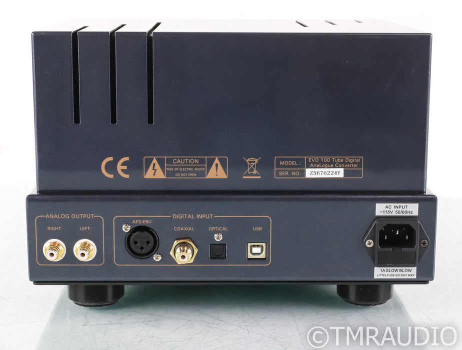 PrimaLuna EVO 100 Tube DAC; Silver; Remote; D/A Converter