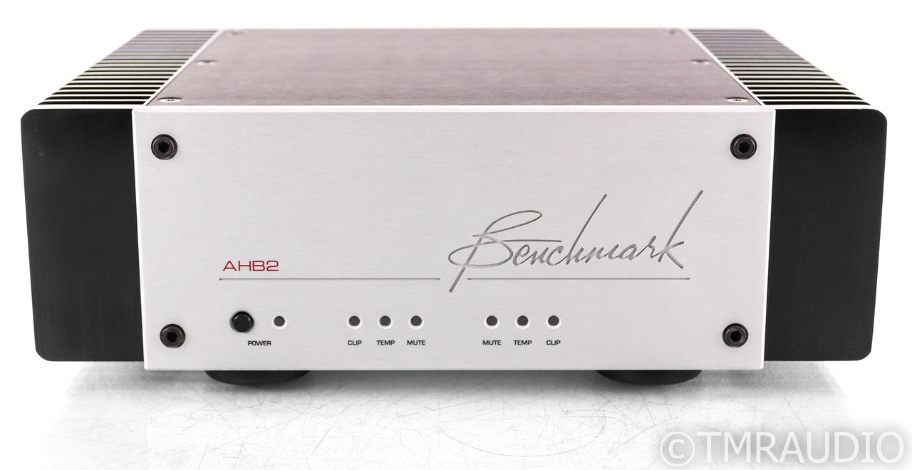 Benchmark AHB2 Stereo Power Amplifier; Silver
