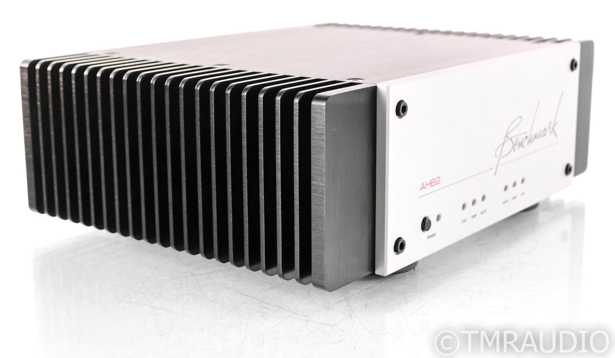 Benchmark AHB2 Stereo Power Amplifier; Silver