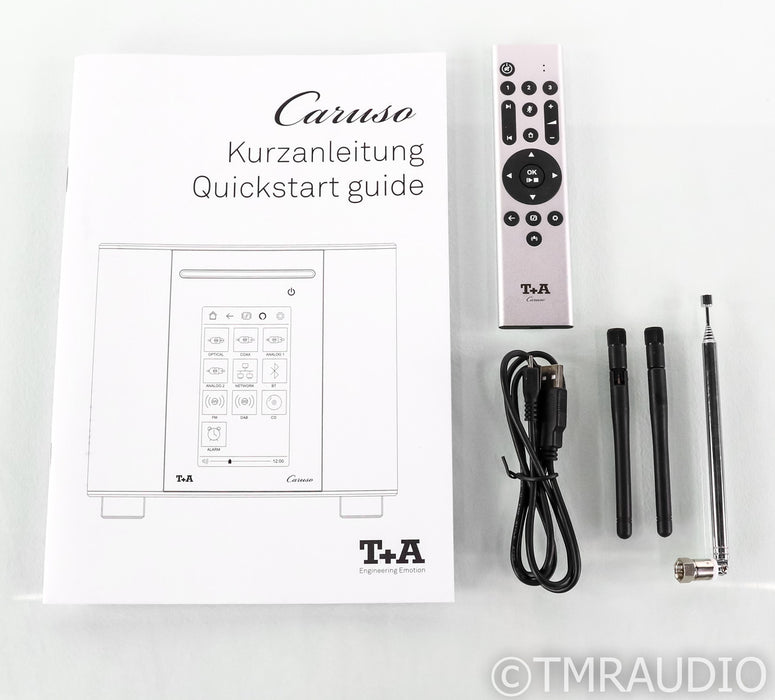 T+A Caruso Wireless Streaming All-In-One Music System; CD Player; Bluetooth