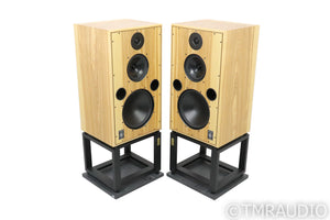Harbeth 40.2 Floorstanding Speakers; 40th Anniversary; Olive Pair w/ Stands
