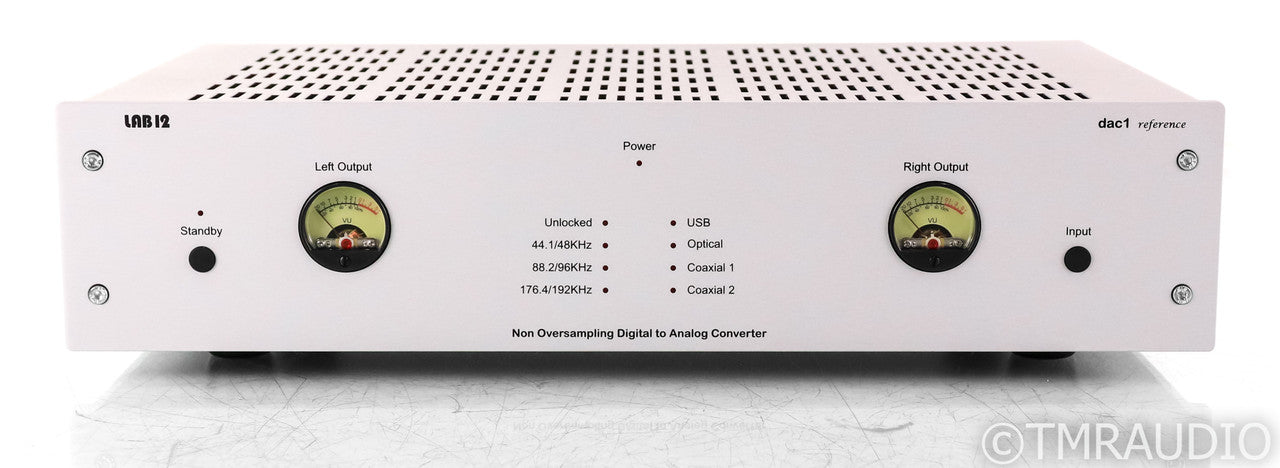 Lab12 dac1 Reference Tube DAC; D/A Converter; Silver (Open Box)