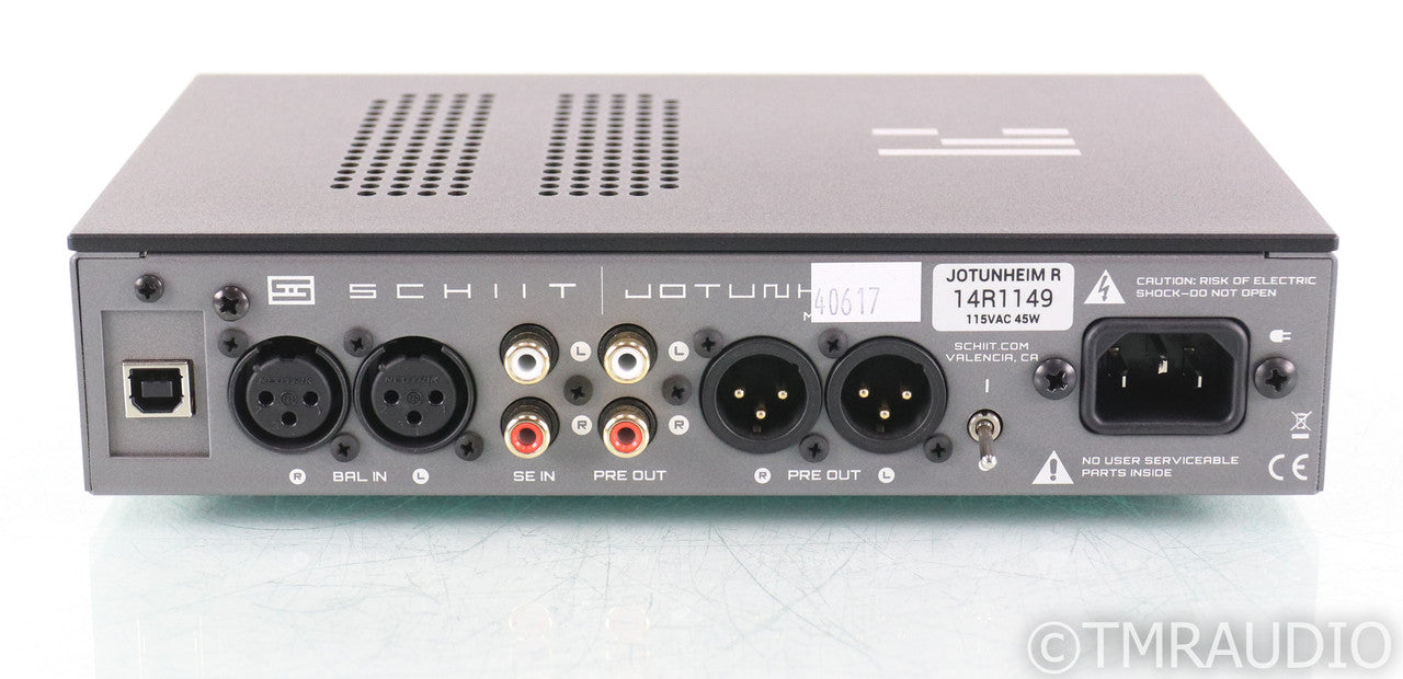 Schiit Jotunheim R Headphone Amplifier; Multibit USB; For RAAL Ribbon Headphones