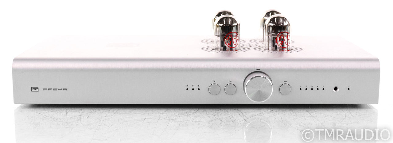 Schiit Audio Freya+ Stereo Tube Hybrid Preamplifier; Silver; Remote