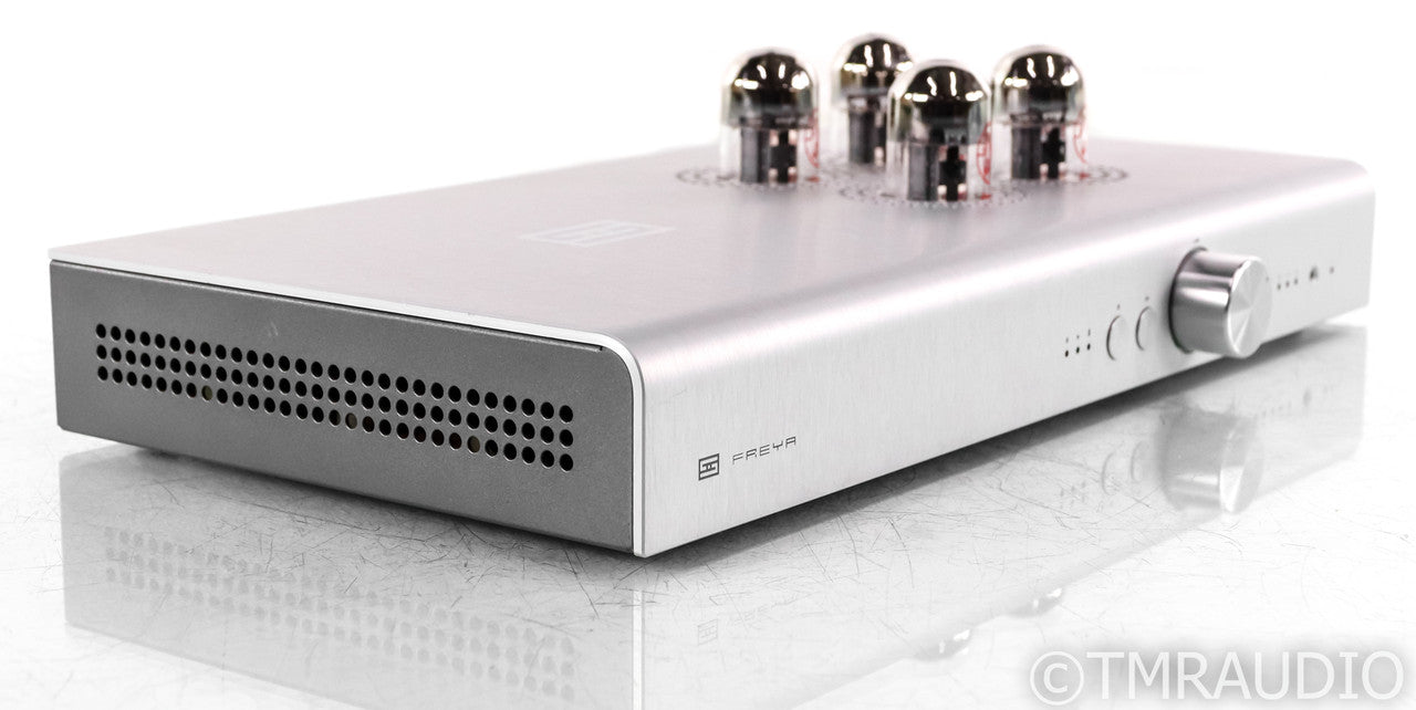 Schiit Audio Freya+ Stereo Tube Hybrid Preamplifier; Silver; Remote