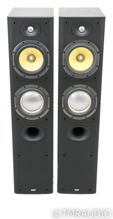 B&W DM603 S3 Floorstanding Speakers; DM-603; Black Pair