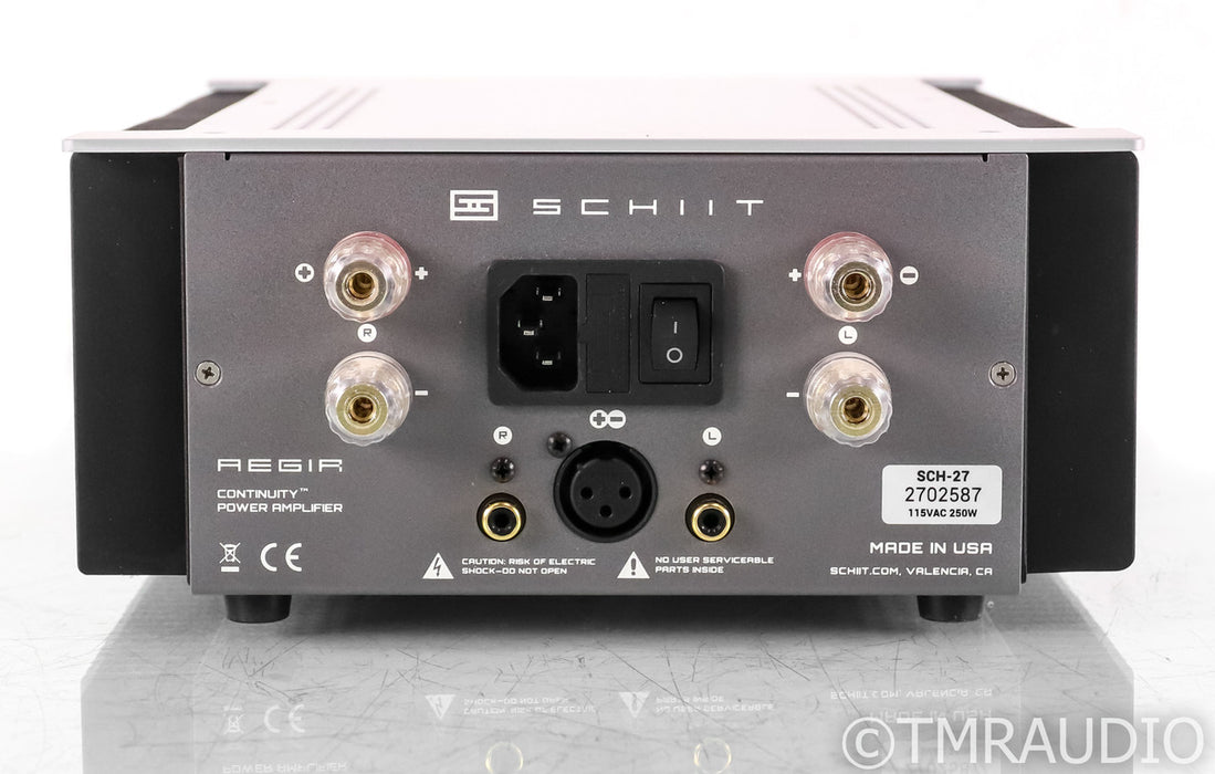 Schiit Aegir Stereo Power Amplifier; Silver