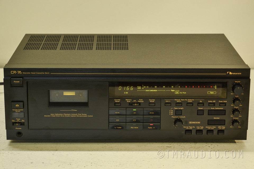 Nakamichi CR-7a Cassette Deck / Recorder - Mint Condition in Factory Box