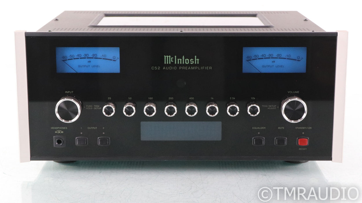 McIntosh C52 Stereo Preamplifier; C-52; MM / MC Phono; USB; Remote