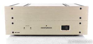 Conrad Johnson MF-2300A Stereo Power Amplifier; Gold