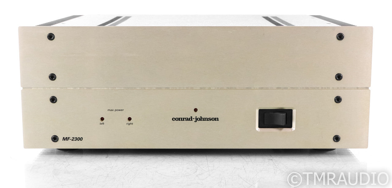 Conrad Johnson MF-2300A Stereo Power Amplifier; Gold