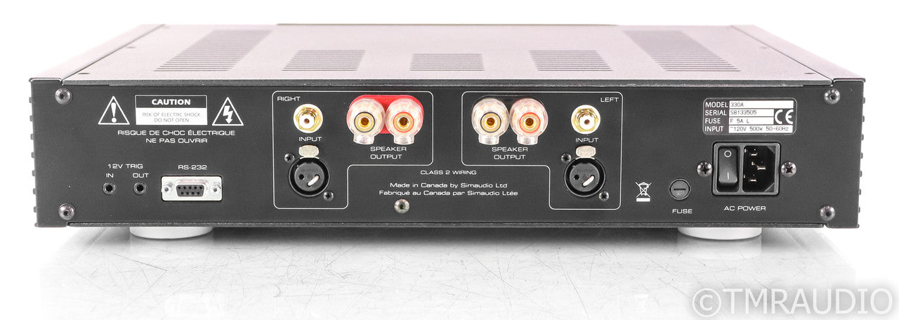 Simaudio Neo 330A Stereo Power Amplifier; 330-A