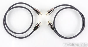 AudioQuest Yukon XLR Cables; 1m Pair Balanced Interconnects