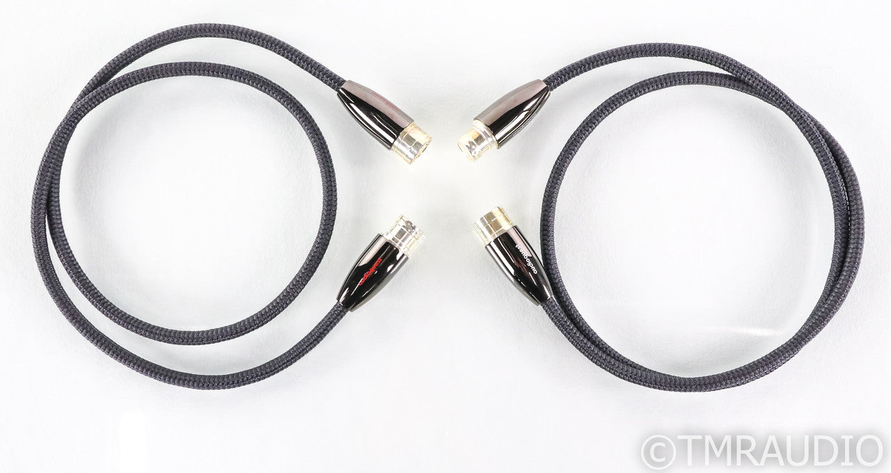AudioQuest Yukon XLR Cables; 1m Pair Balanced Interconnects
