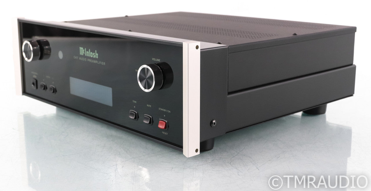 McIntosh C47 Stereo preamplifier; Black; Onboard MM / MC Phono Stage