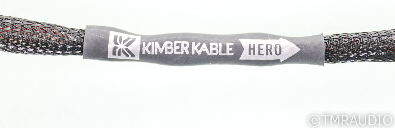 Kimber Kable Hero HB XLR Cables; 0.5m Pair Balanced Interconnects (Open Box)
