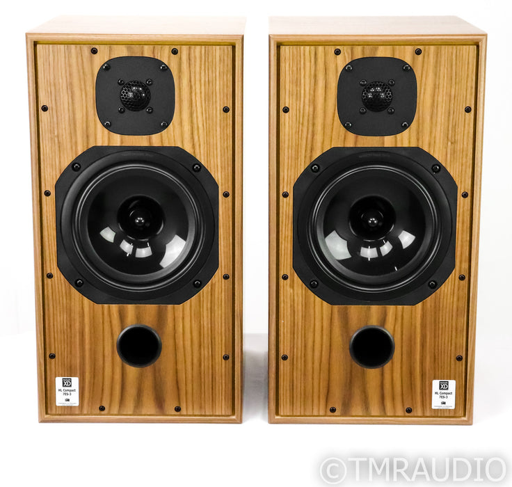 Harbeth Compact 7ES-3 XD Bookshelf Speakers; Walnut Pair; 7ES3 (Open Box)