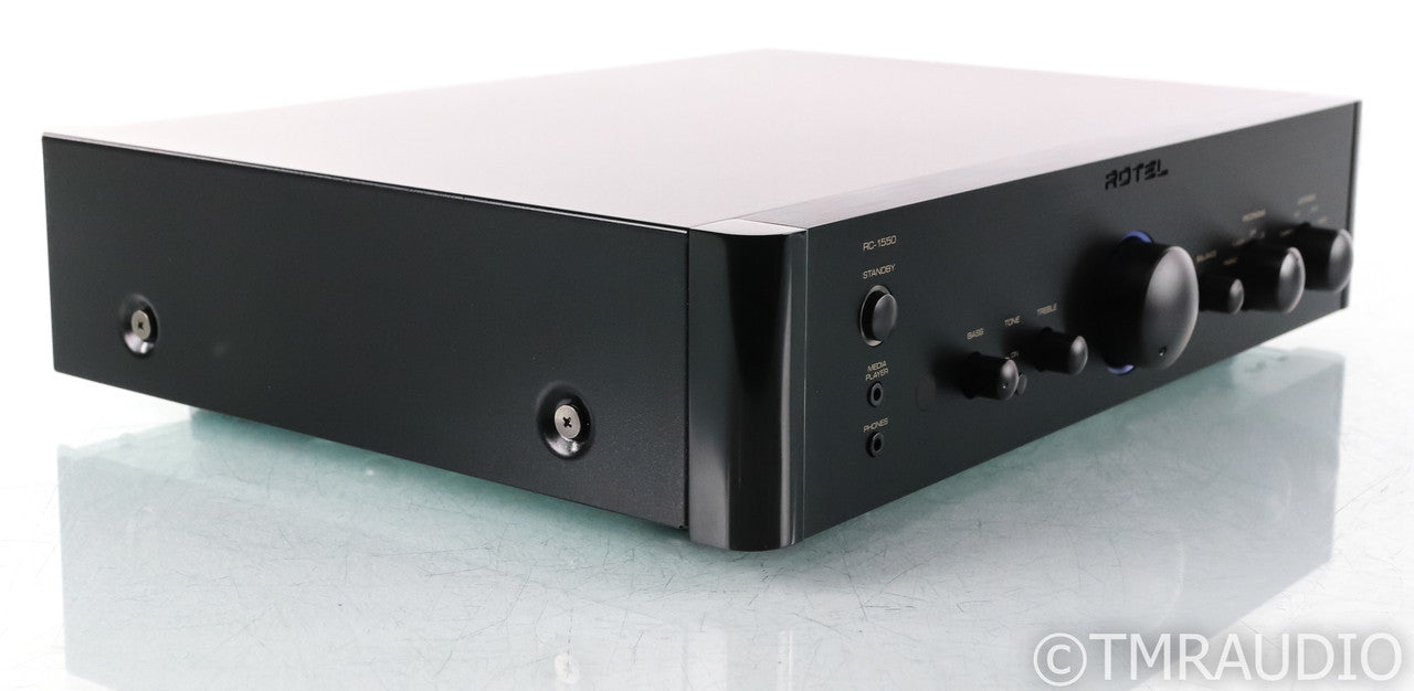 Rotel RC-1550 Stereo Preamplifier; Remote; Integrated MM Phono Stage; RC1550
