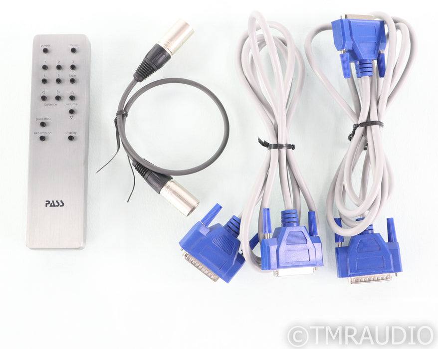 Pass Labs XP-30 Stereo Preamplifier; Remote; Silver; XP30; Refurbished Unit