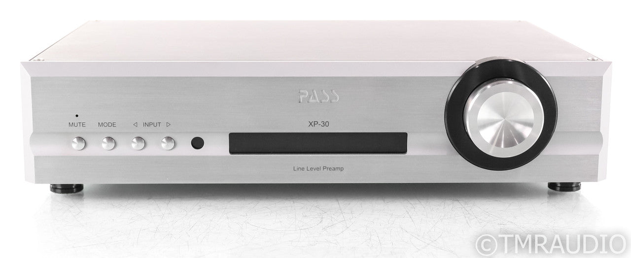 Pass Labs XP-30 Stereo Preamplifier; Remote; Silver; XP30; Refurbished Unit