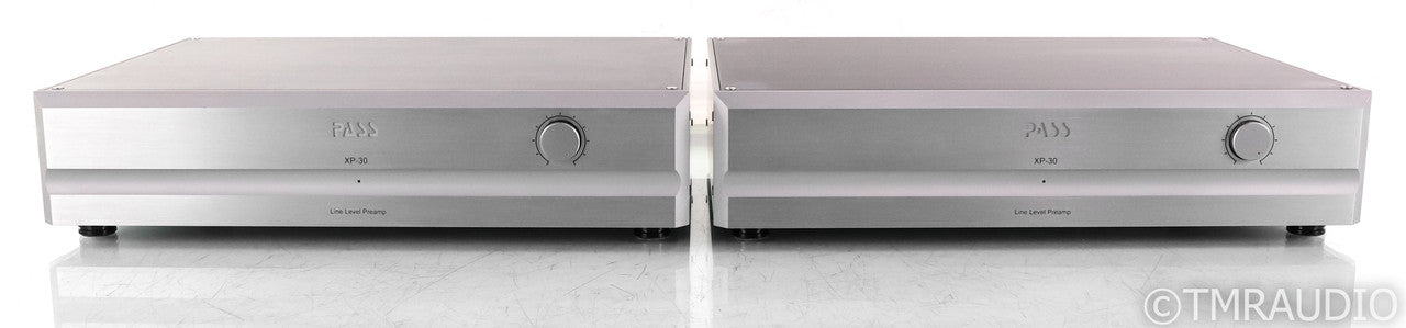 Pass Labs XP-30 Stereo Preamplifier; Remote; Silver; XP30; Refurbished Unit