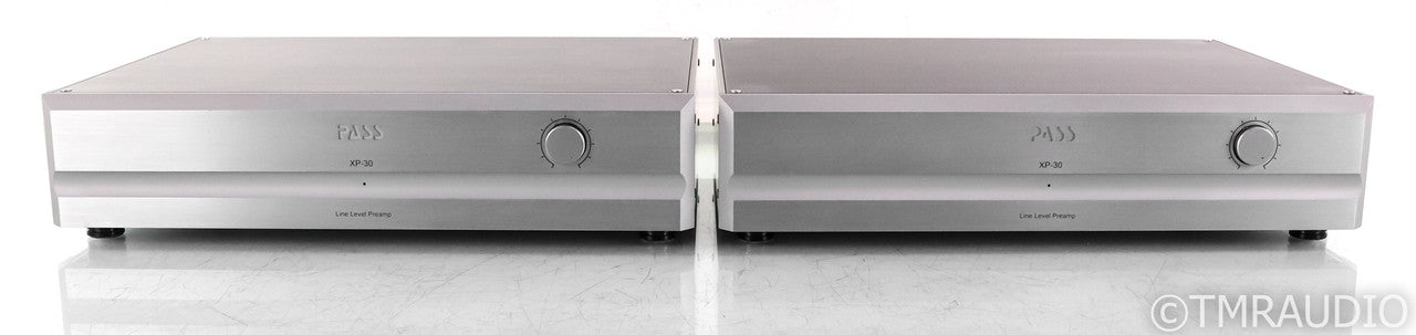Pass Labs XP-30 Stereo Preamplifier; Remote; Silver; XP30; Refurbished Unit