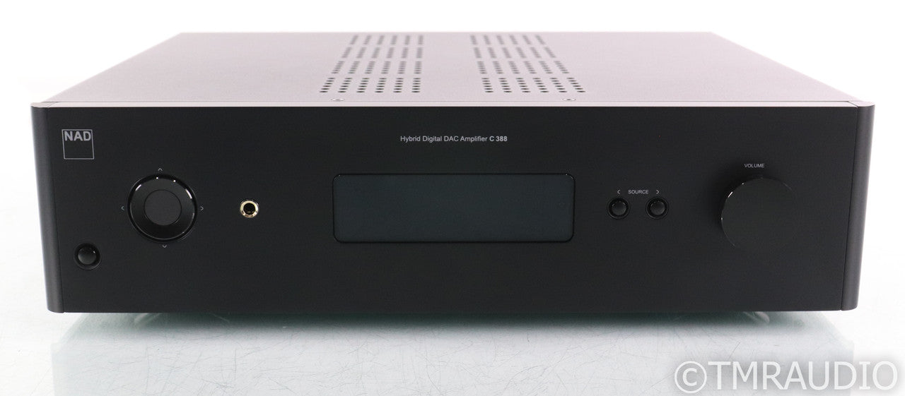 NAD C 388 Wireless Streaming Integrated Amplifier; C388; BluOS; Remote