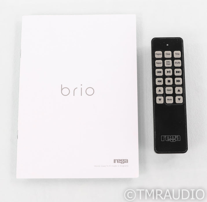 Rega Brio Stereo Integrated Amplifier; Remote; MM Phono