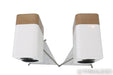 Q Acoustics Concept 300 Bookshelf Speakers; Gloss White with Light Oak Pair