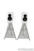 Q Acoustics Concept 300 Bookshelf Speakers; Gloss White with Light Oak Pair