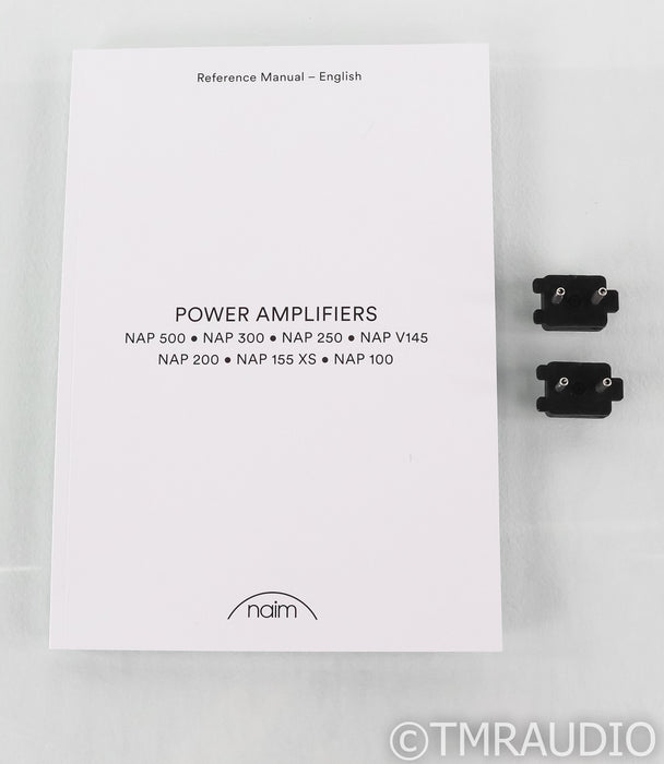 Naim NAP200 DR Stereo Power Amplifier; Black; NAP-200