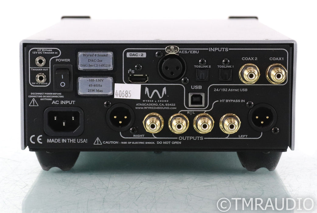 Wyred 4 Sound DAC-2se DAC; D/A Converter; Silver; Remote