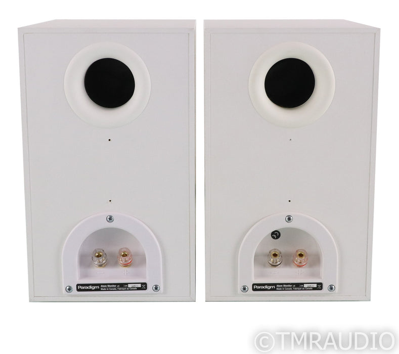 Paradigm Audio Atom Monitor V.6 Bookshelf Speakers; White Pair