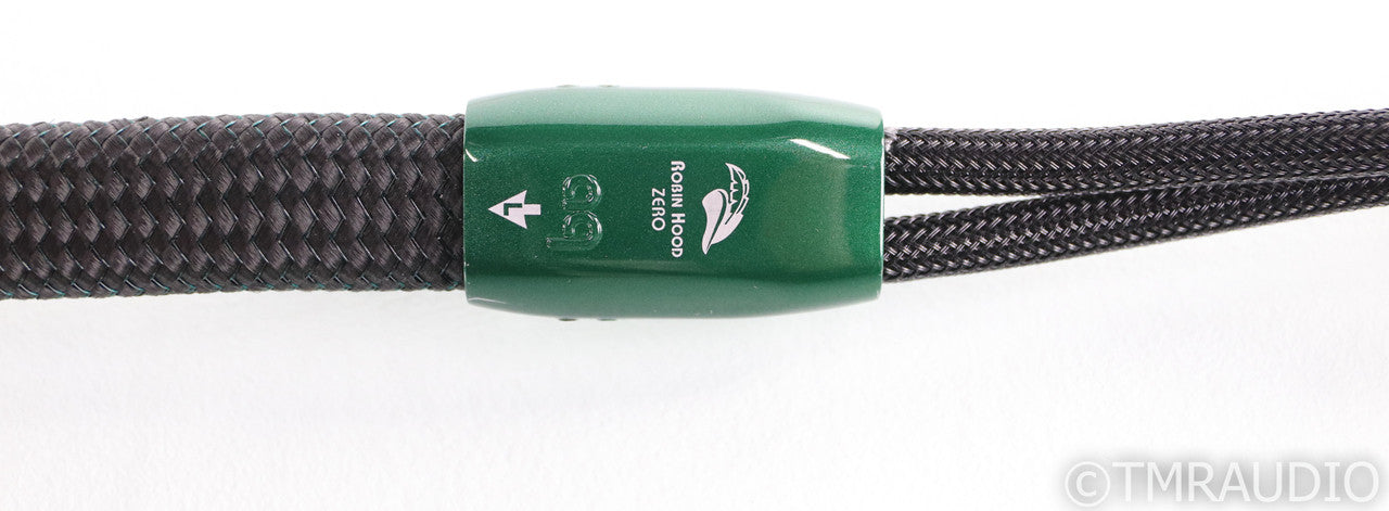 AudioQuest Robin Hood ZERO Speaker Cables; 6ft Pair; 72v DBS